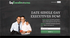Desktop Screenshot of gayexecutivedating.com